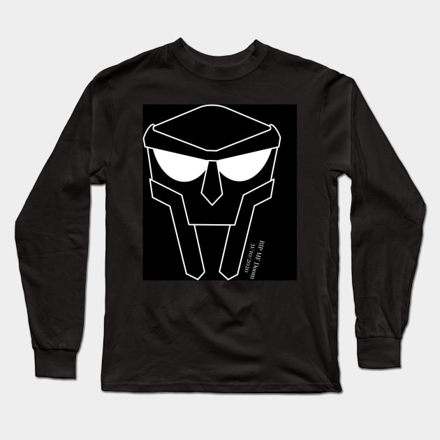 Mf Doom mask Long Sleeve T-Shirt by CreationsByAme